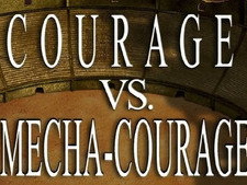 Courage vs. Mecha-Courage