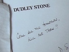The Wonderful Death of Dudley Stone