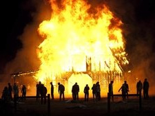 Beside the Dying Fire
